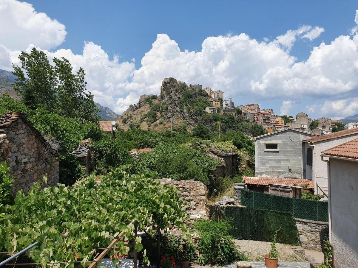Maison Kyprea: Charmant Appartement /Duplex , Spacieux, Tout Confort Avec Terrasse Exterieure Privee, Parking Privatif , Vue Pittoresque Sur La Citadelle De Corte Et Les Montagnes. Buitenkant foto
